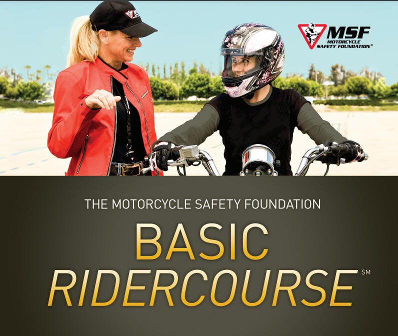 2024 MAY 18-19 BRC Basic Rider Course - Saturday-Sunday-  5 hour MSF eCourse required to be completed before class start.