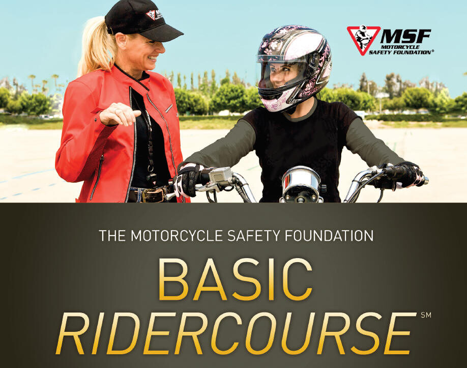 2024 JAN 6-7 MSF BRC Basic Rider Course - Saturday - Sunday - Weekend class - Weather must be over 45 degrees to hold class